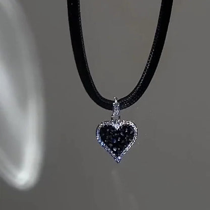 Crystal Black Heart