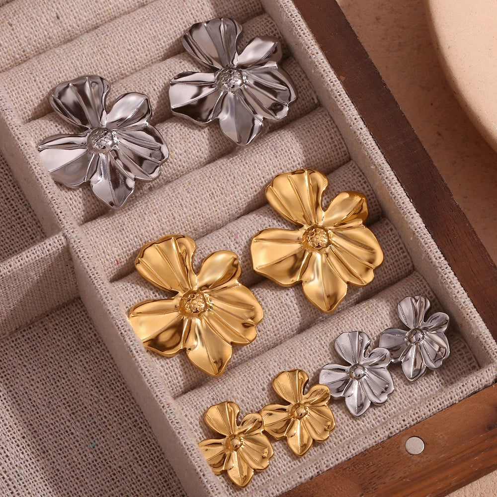 Blooming Petal Studs