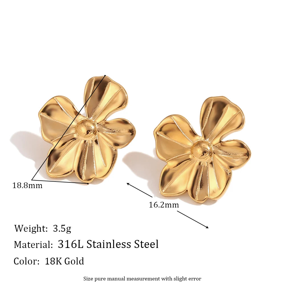 Blooming Petal Studs